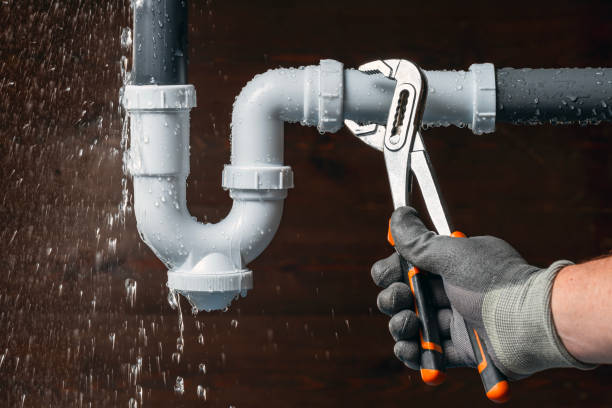 Professional Sewer Line Repair technician working in Englishtown, NJ